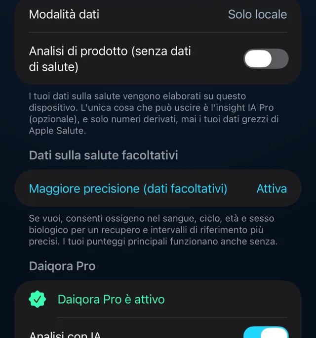 I tuoi dati sulla salute restano tuoi